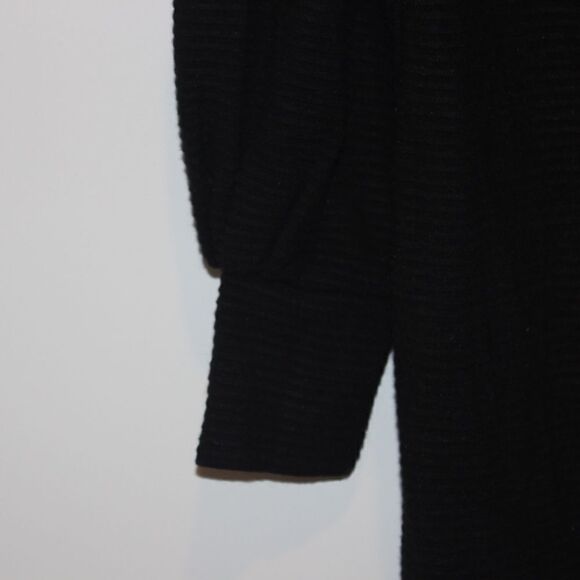NEW Julia Jordan Black Boatneck Long Sleeve Sweater Dress Women Size 8 $120 - Picture 7 of 13